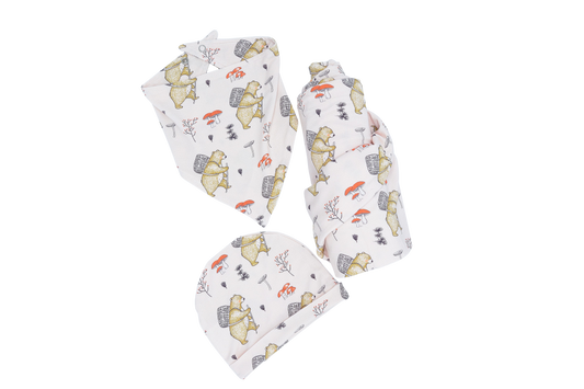 Ensemble de naissance bambou - 3 morceaux