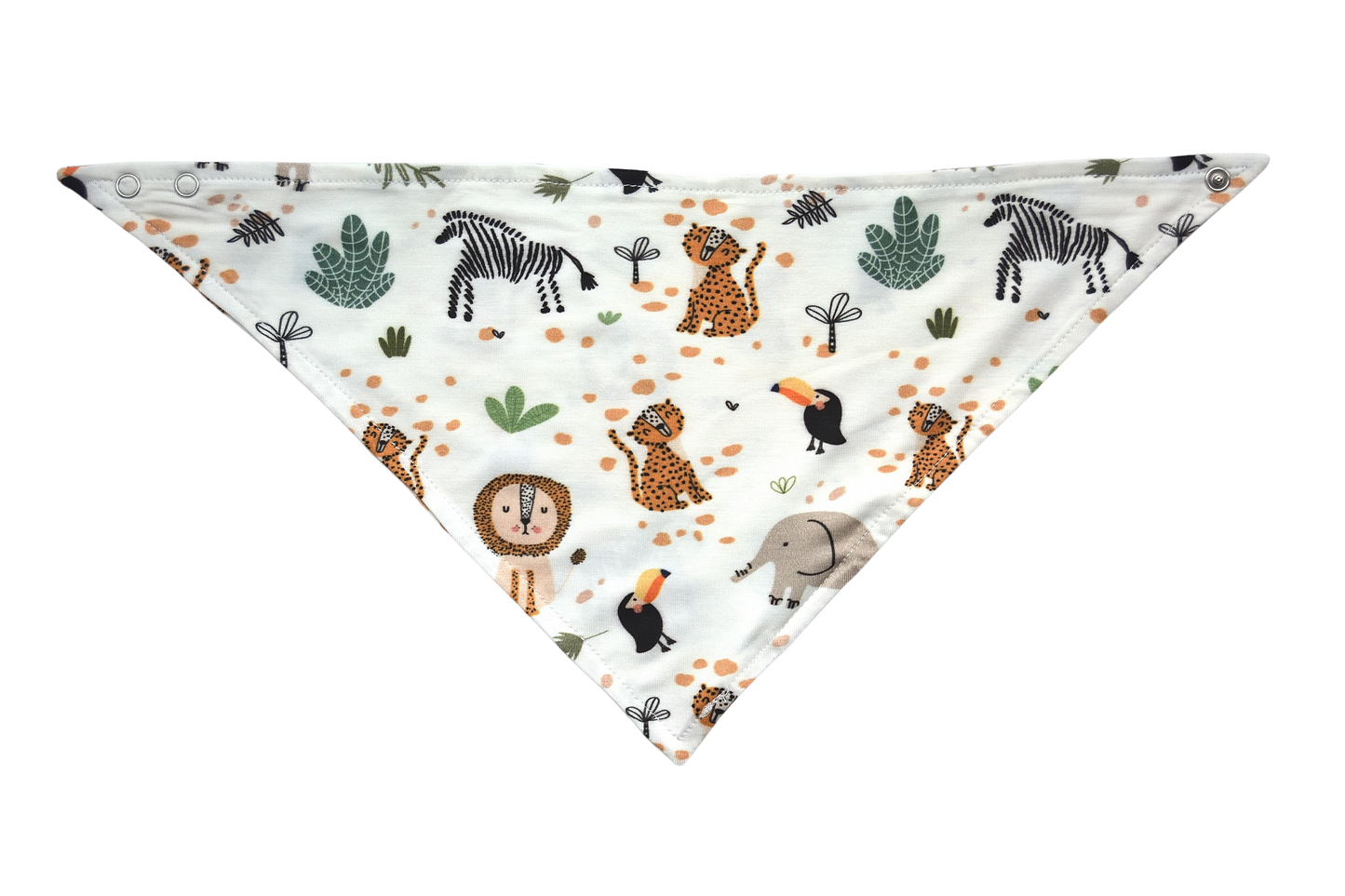 Bavoir– Zachary et ses animaux de la jungle 3-36 mois