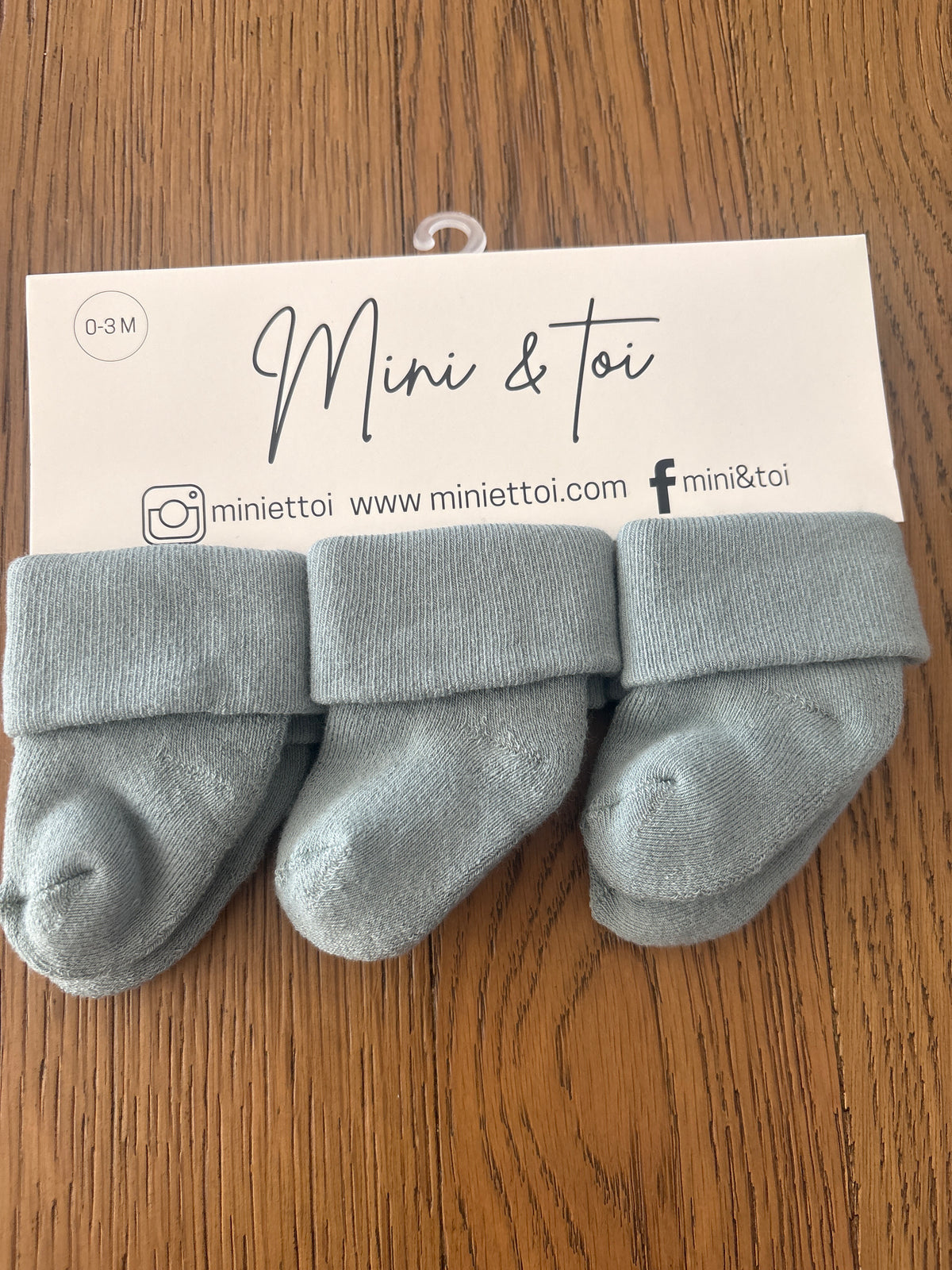 Trio de chaussettes naissances