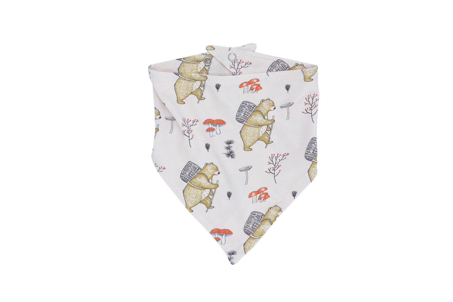 Bavoir - Ours dans la forêt